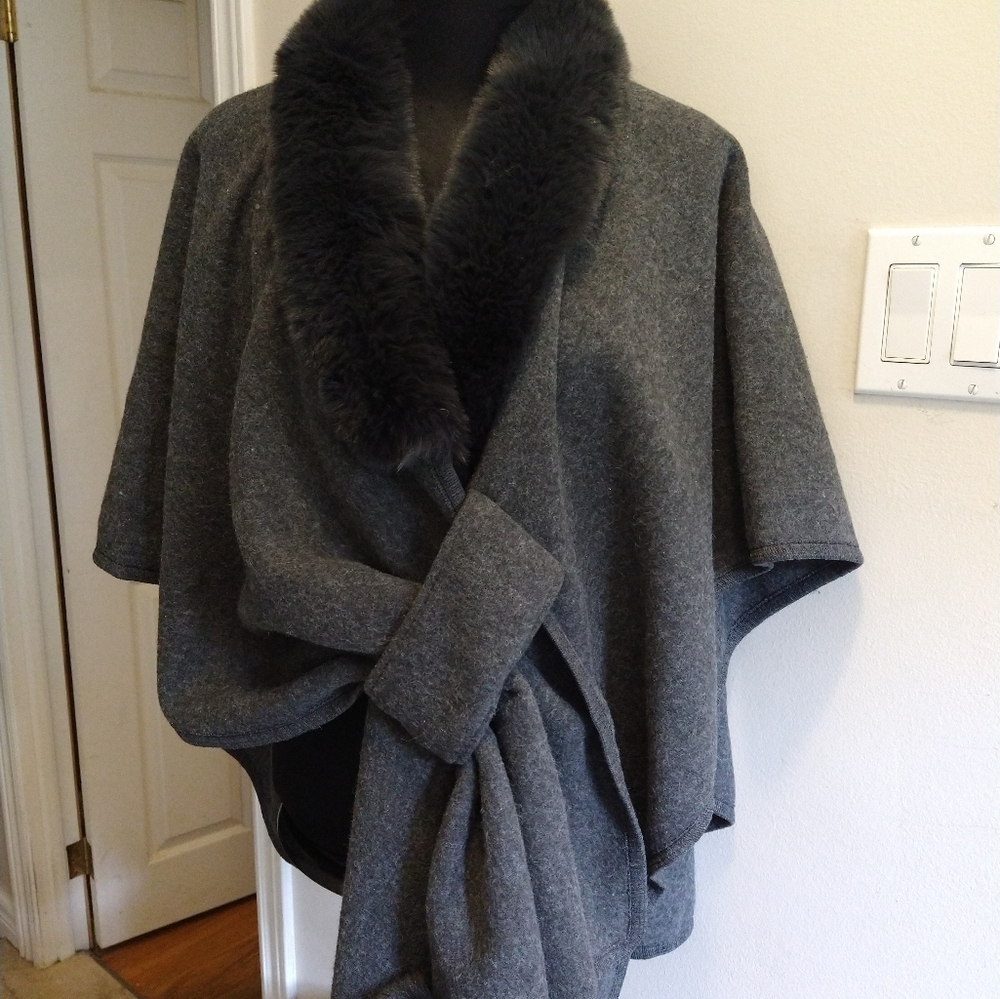 Fashion Cape with Front Closure
